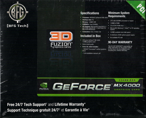 New bfg tech nvidia geforce - bfg,